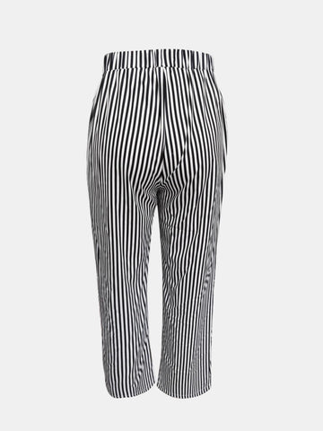 Striped Pants with Pockets - Rebel Chics