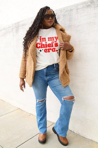 Simply Love Full Size IN MY CHIEFS ERA Short Sleeve T-Shirt - Rebel Chics